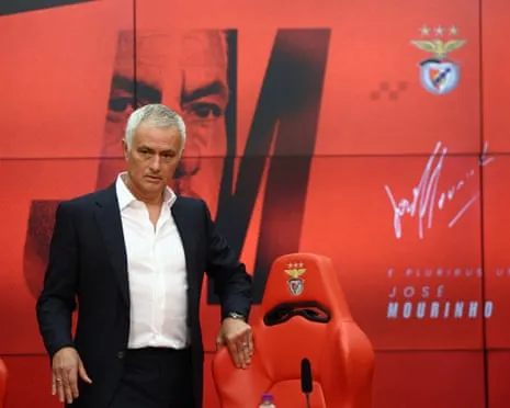 Mourinho Appointed as Sport Lisboa e Benfica's New Boss Until 2027